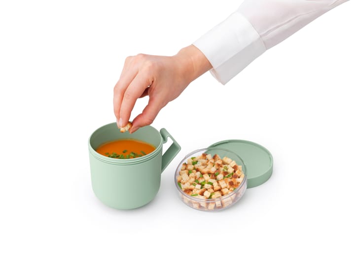 Make & Take Suppenbecher 0,6 L, Jade Green Brabantia