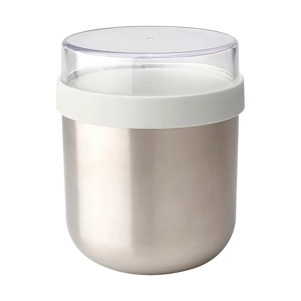 Make & Take Thermosbehälter 0,5 l, Hellgrau Brabantia
