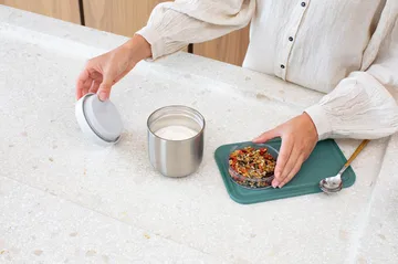 Make & Take Thermosbehälter 0,5 l - Hellgrau - Brabantia