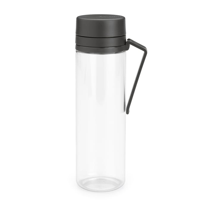 Make & Take Wasserflasche mit Sieb 0,5 L - Dunkelgrau - Brabantia