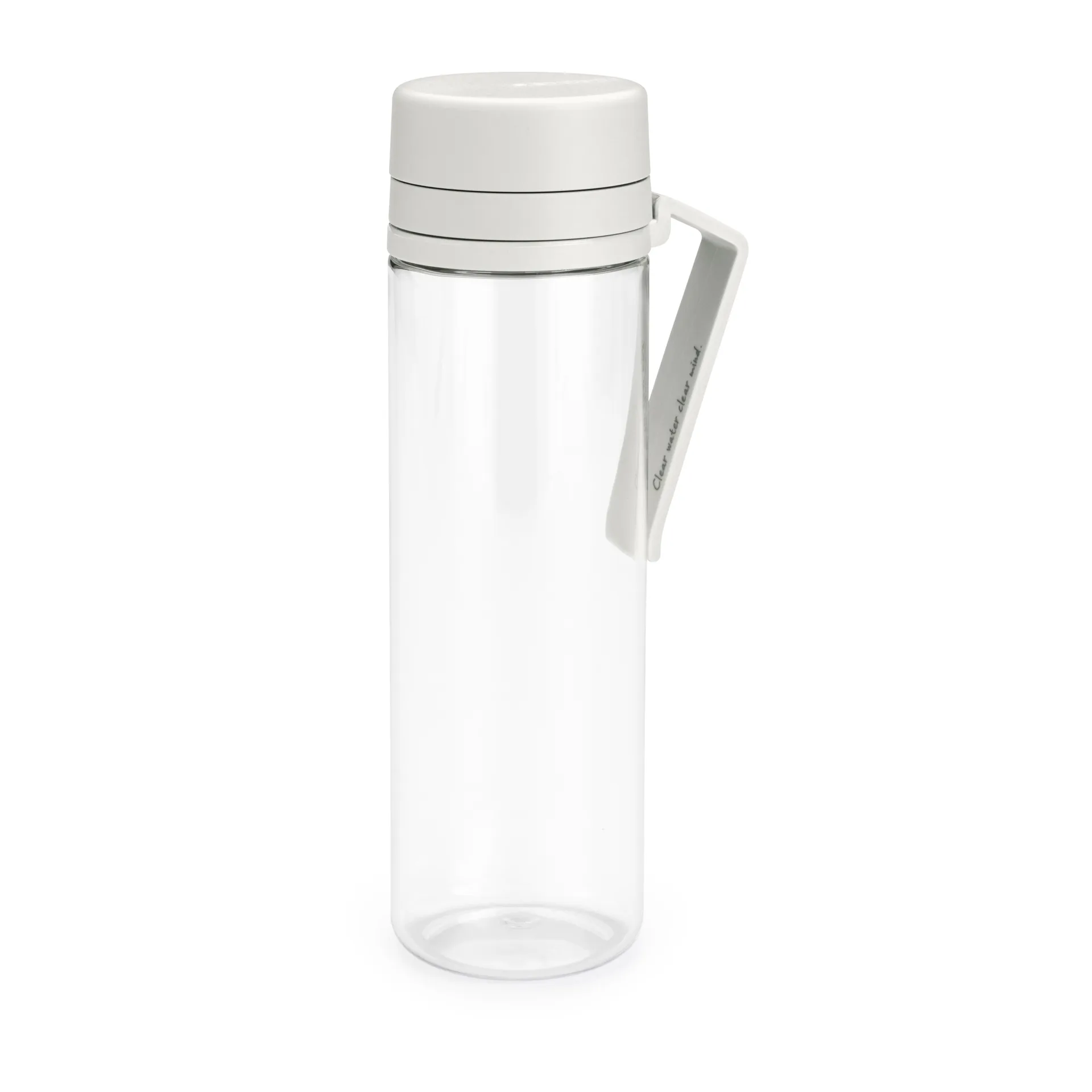 Make & Take Wasserflasche mit Sieb 0,5 L, Hellgrau Brabantia