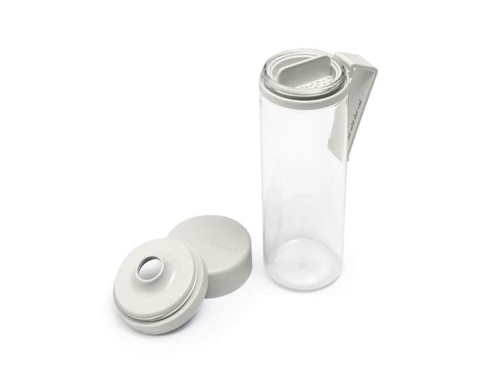 Make & Take Wasserflasche mit Sieb 0,5 L, Hellgrau Brabantia