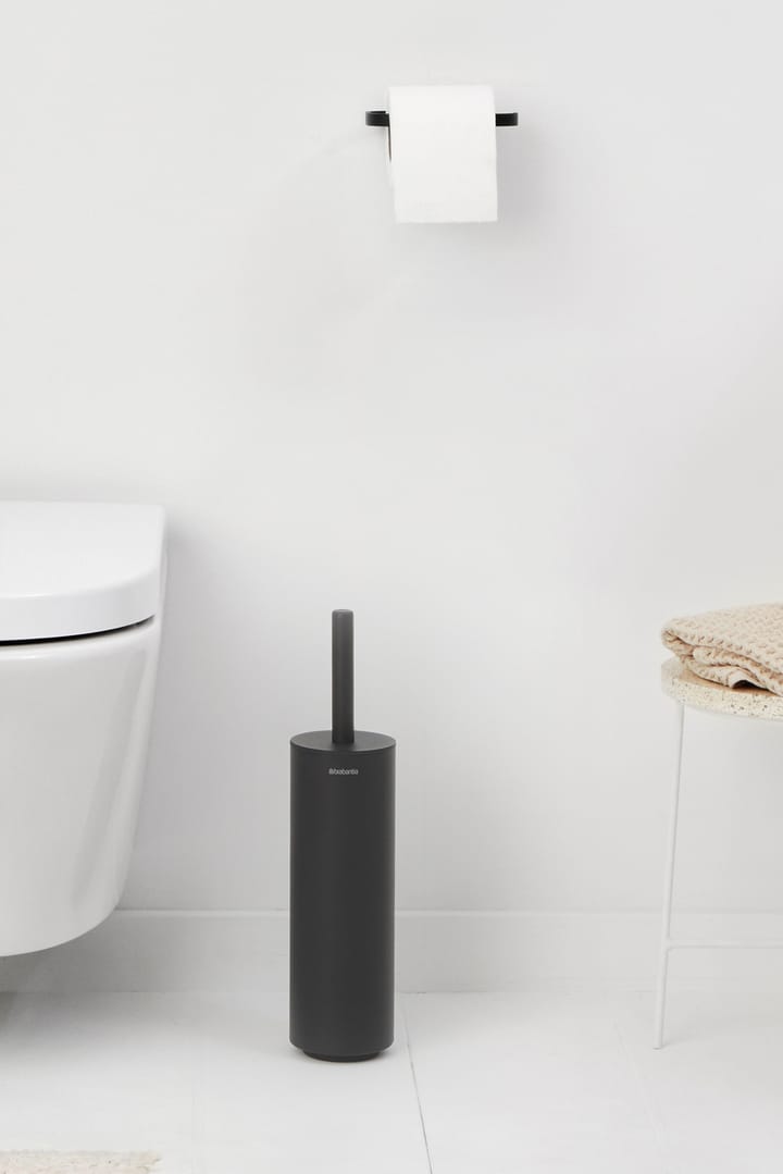 MindSet Toilettenbürste mit Halter, Mineral Infinite Grey, silicone Brabantia