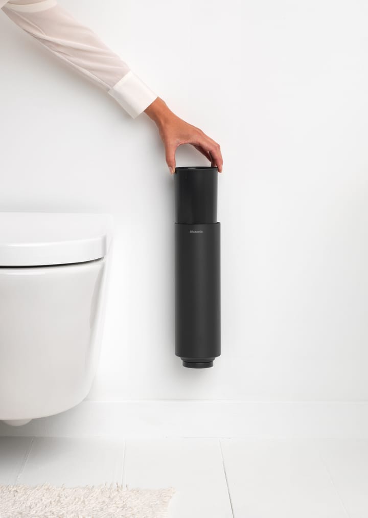 MindSet Toilettenbürste mit Halter, Mineral Infinite Grey, silicone Brabantia