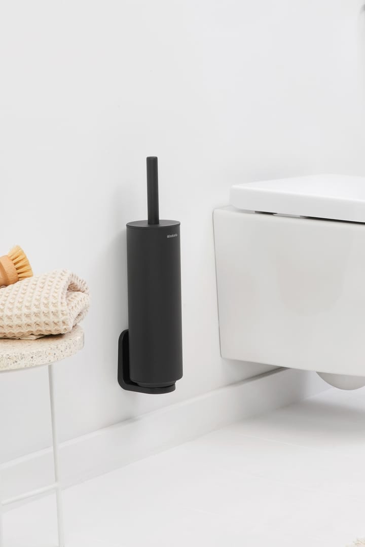 MindSet Toilettenbürste mit Halter, Mineral Infinite Grey, silicone Brabantia