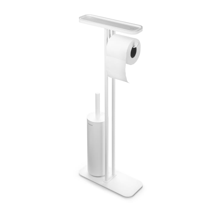 MindSet Toilettenbutler, Mineral Fresh White, silicone Brabantia