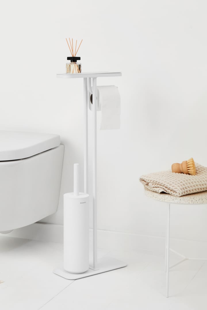 MindSet Toilettenbutler, Mineral Fresh White, silicone Brabantia