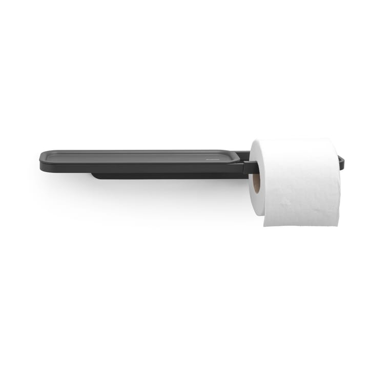 MindSet Toilettenpapierhalter mit Ablage - Mineral Infinite Grey - Brabantia