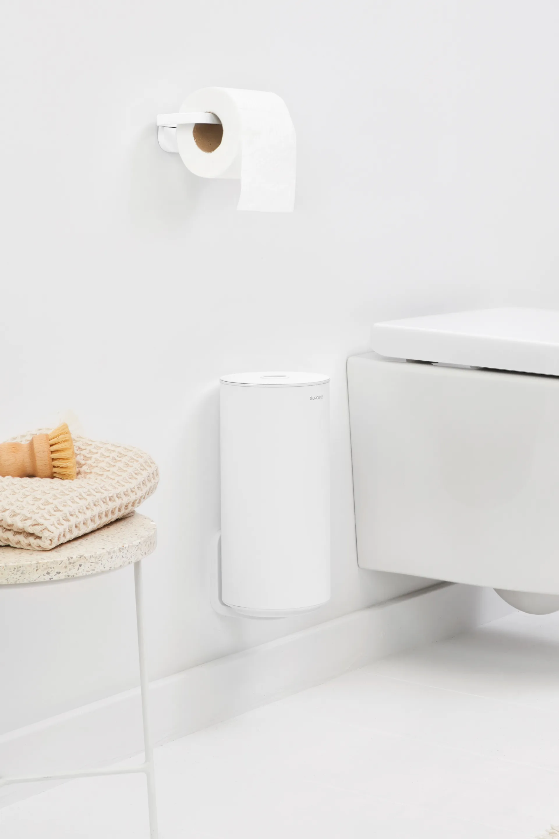 MindSet Toilettenrollenhalter, Mineral Fresh White Brabantia