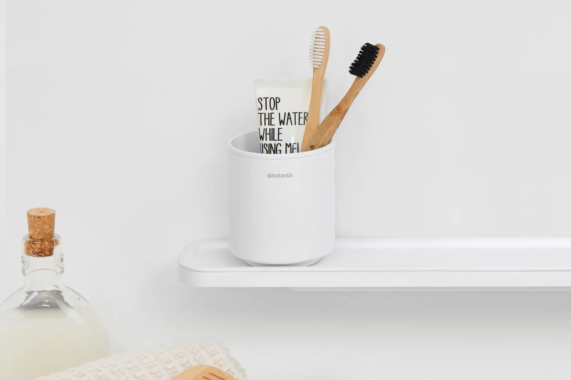 MindSet Zahnbürstenhalter, Mineral Fresh White Brabantia