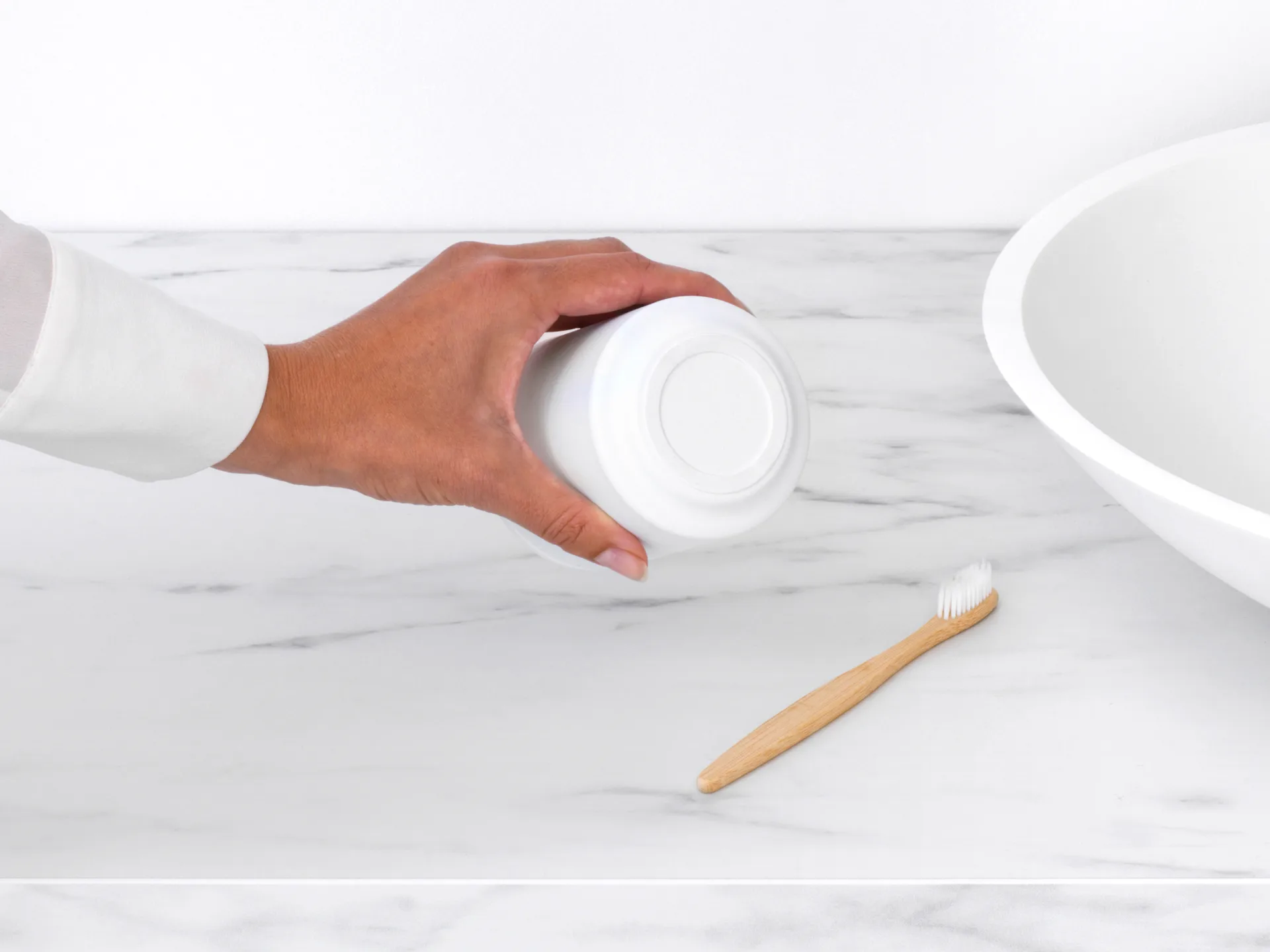 MindSet Zahnbürstenhalter, Mineral Fresh White Brabantia