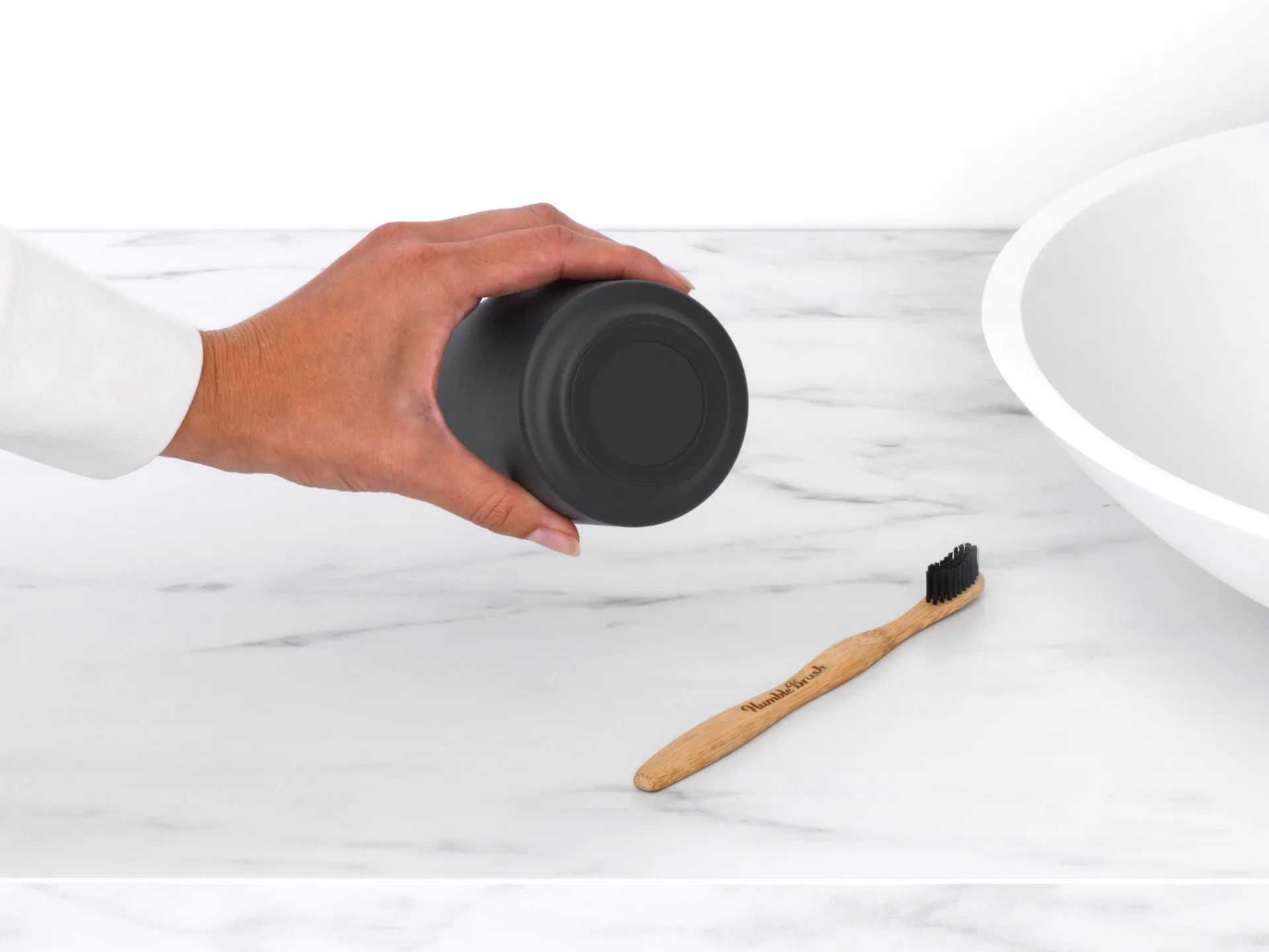 MindSet Zahnbürstenhalter, Mineral Infinite Grey Brabantia