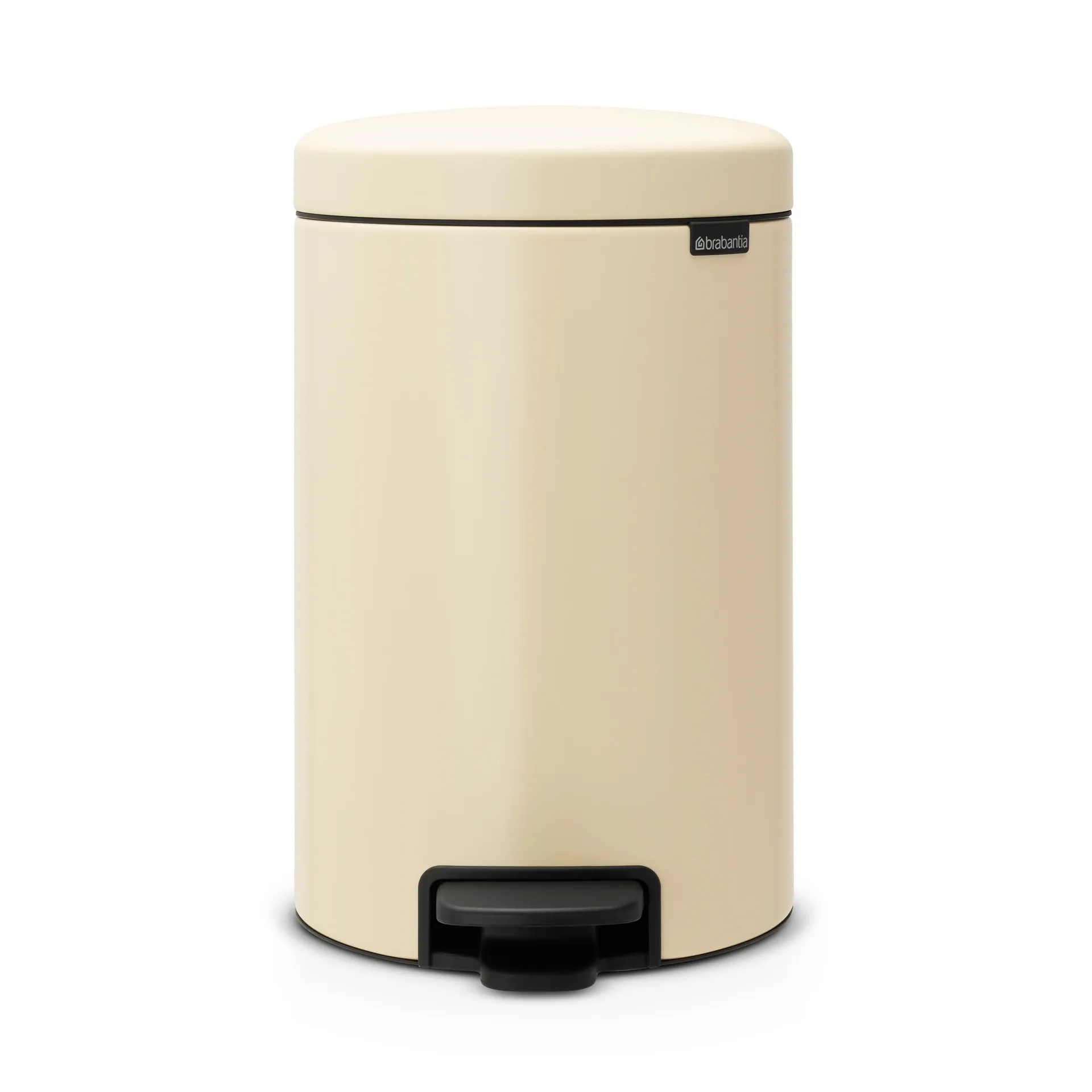 New Icon Treteimer 12 Liter, Almond (mandelbraun) Brabantia