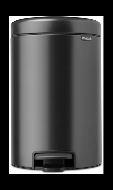 Brabantia New Icon Treteimer 12 Liter Confident Grey