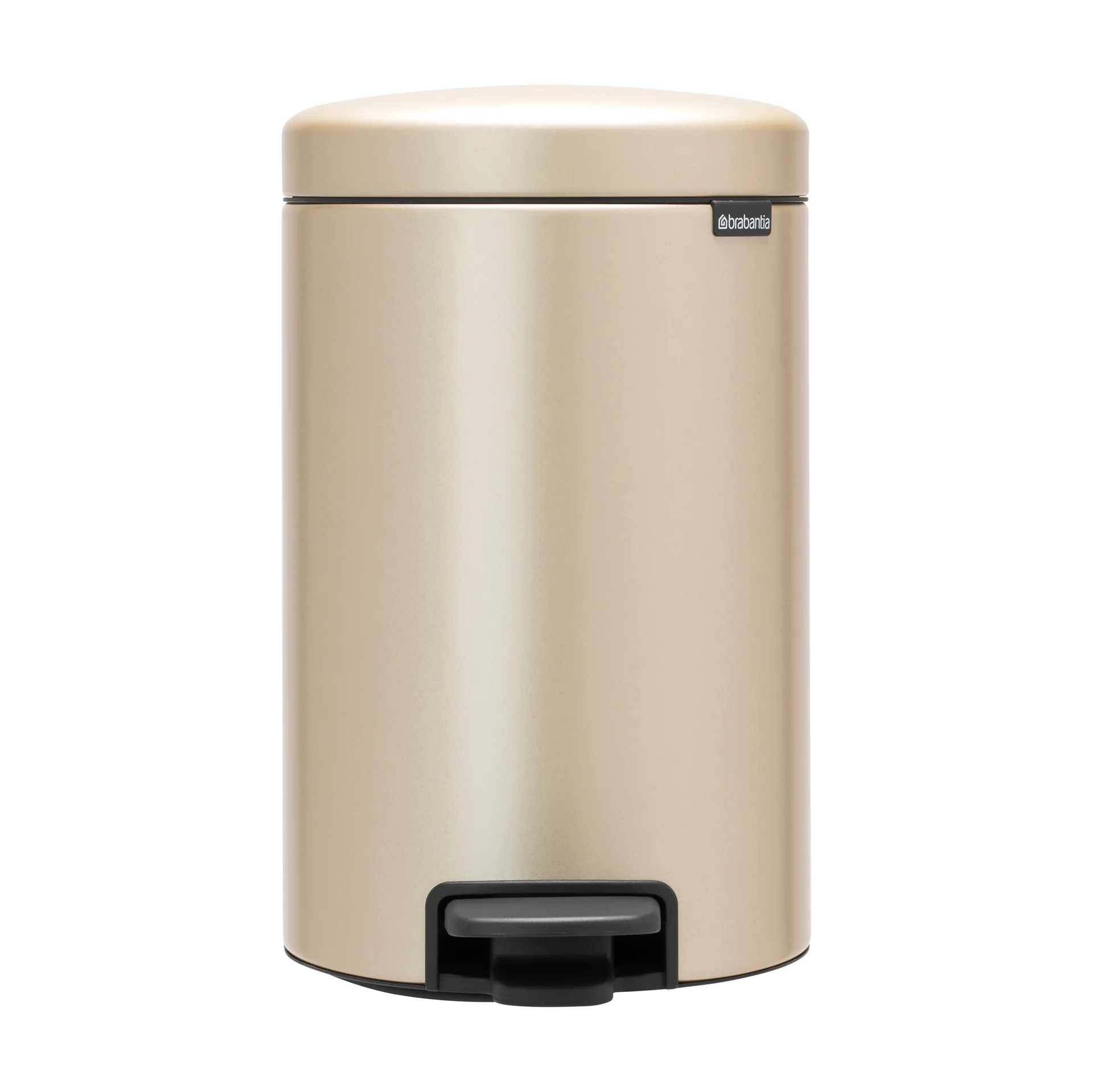 New Icon Treteimer 12 Liter, Metallic Gold Brabantia