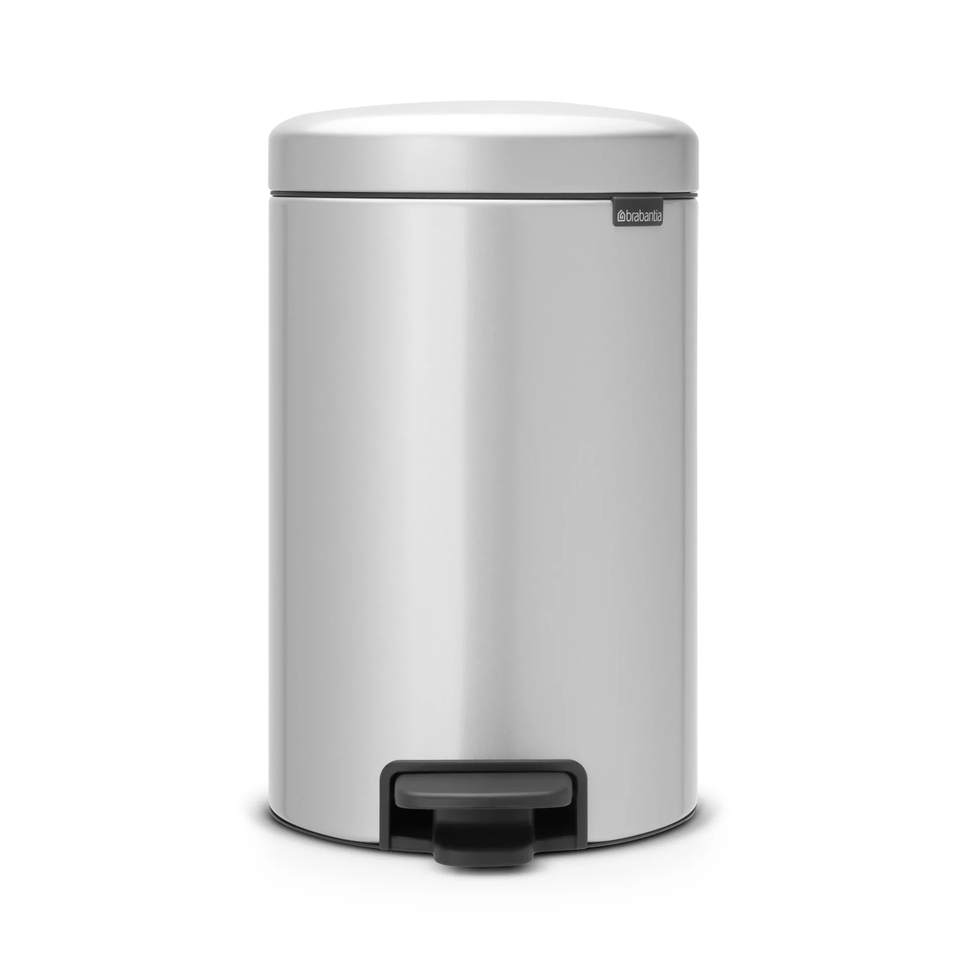 New Icon Treteimer 12 Liter, Metallic grey (grau) Brabantia
