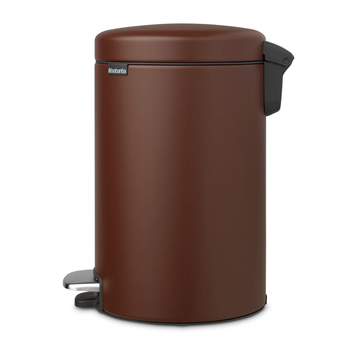 New Icon Treteimer 12 Liter, Mineral cosy brown Brabantia