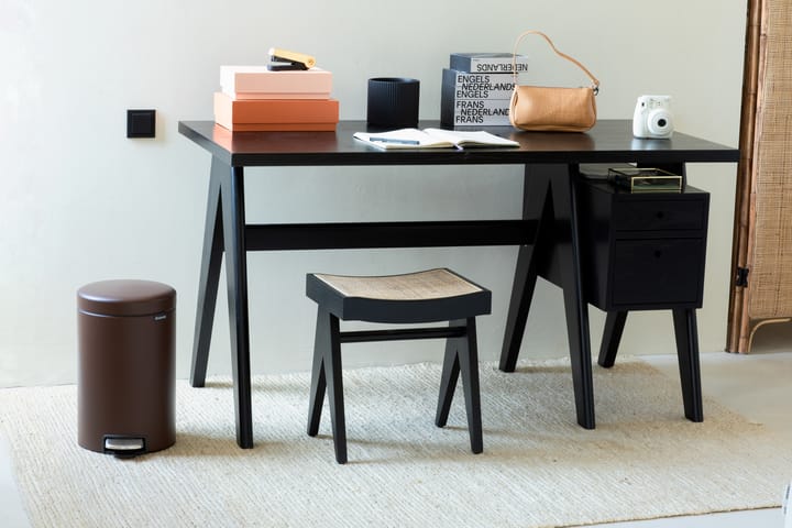 New Icon Treteimer 12 Liter, Mineral cosy brown Brabantia
