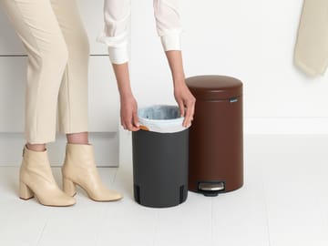 New Icon Treteimer 12 Liter - Mineral cosy brown - Brabantia