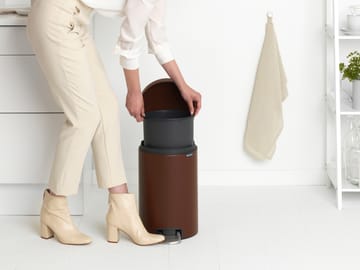 New Icon Treteimer 12 Liter - Mineral cosy brown - Brabantia