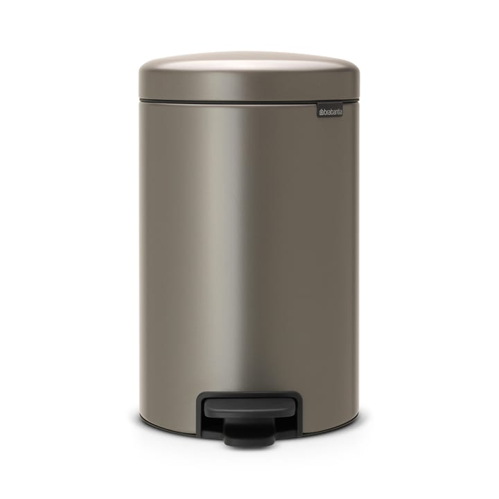 New Icon Treteimer 12 Liter - Platinum (grau) - Brabantia