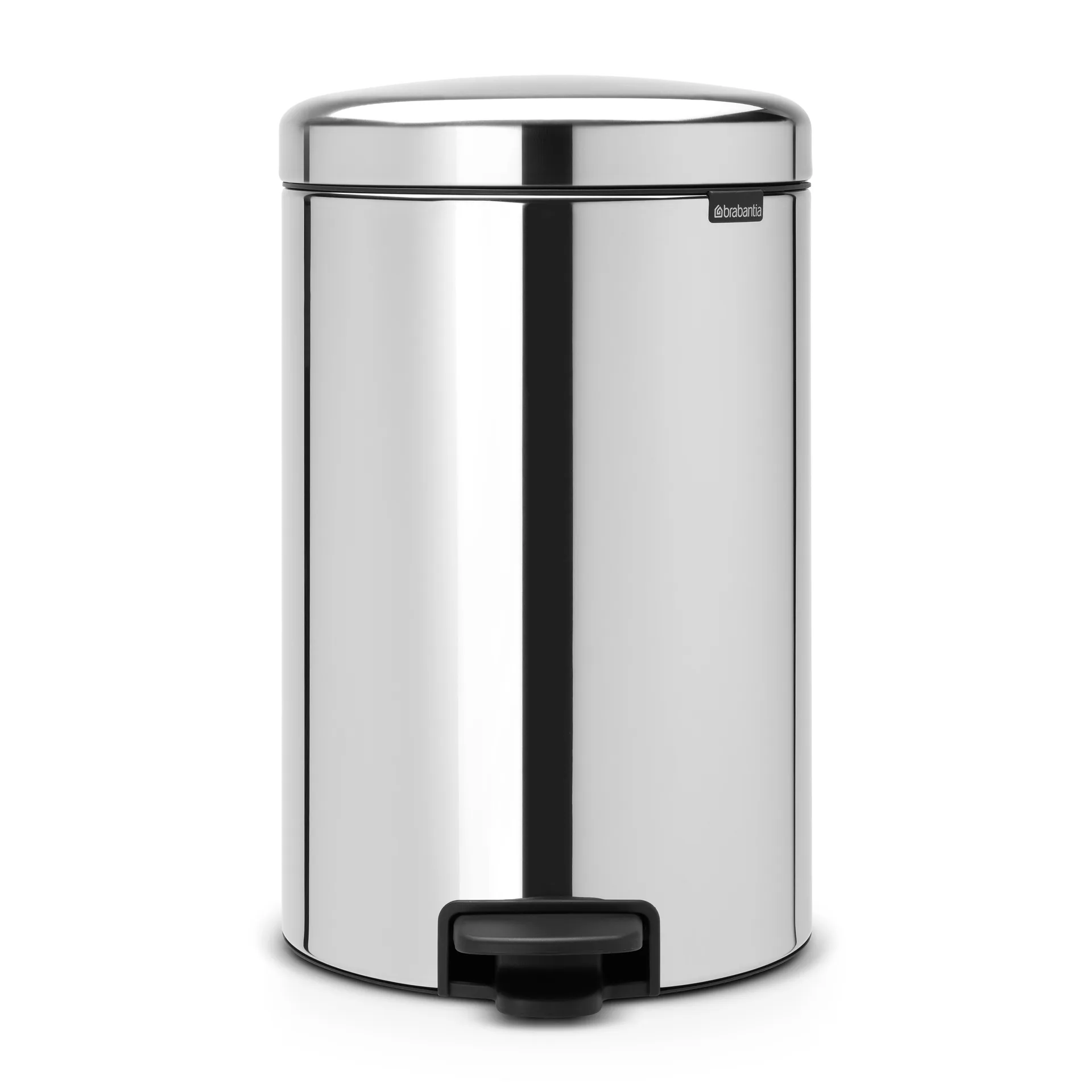 New Icon Treteimer 20 Liter, Brilliant steel Brabantia