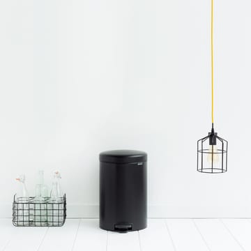 New Icon Treteimer 20 Liter - Matt black (schwarz) - Brabantia