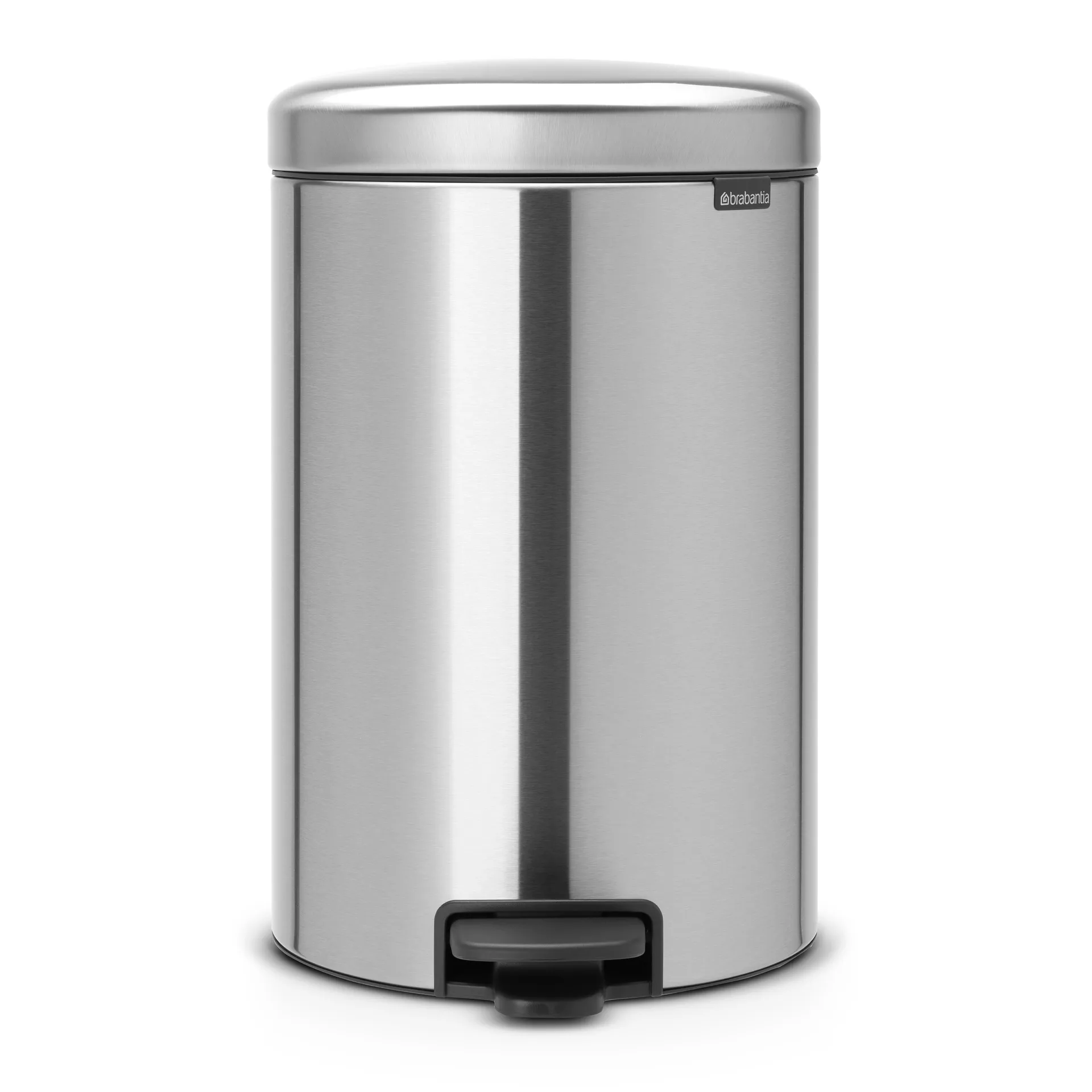 New Icon Treteimer 20 Liter, Matt steel Brabantia
