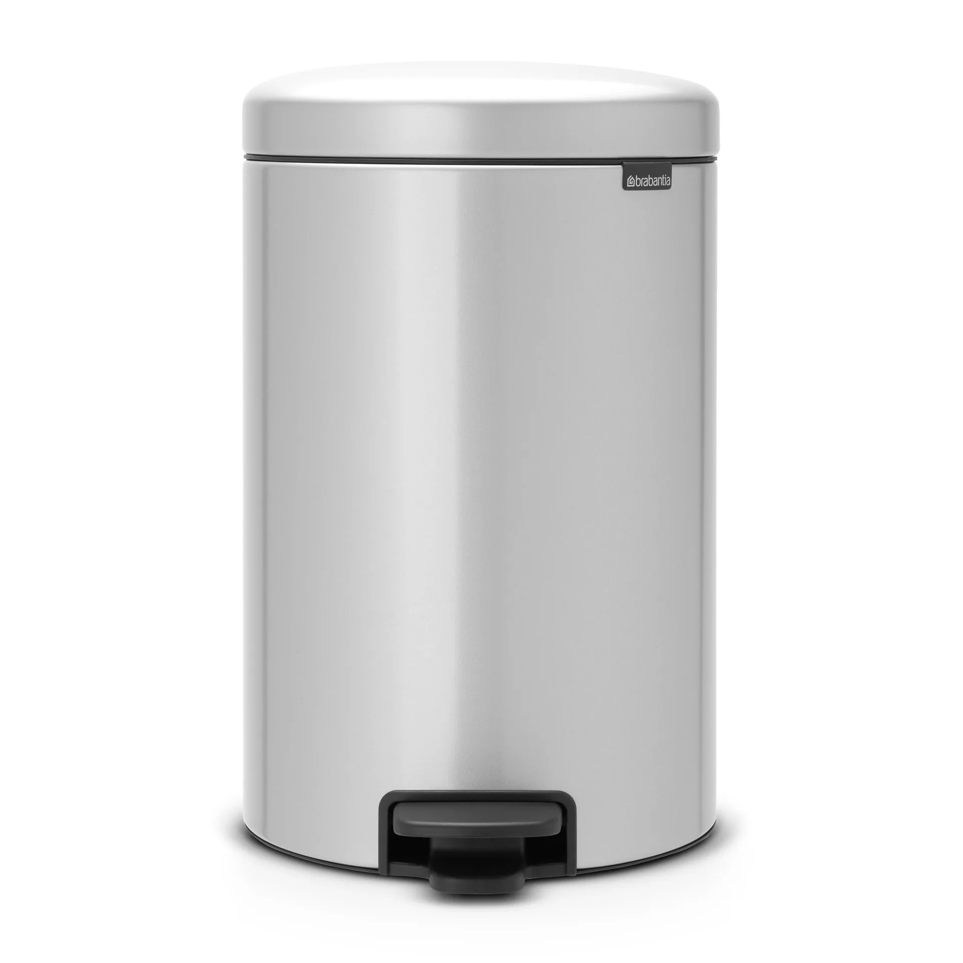New Icon Treteimer 20 Liter, Metallic grey (grau) Brabantia