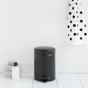 New Icon Treteimer 3 Liter - Matt black (schwarz) - Brabantia