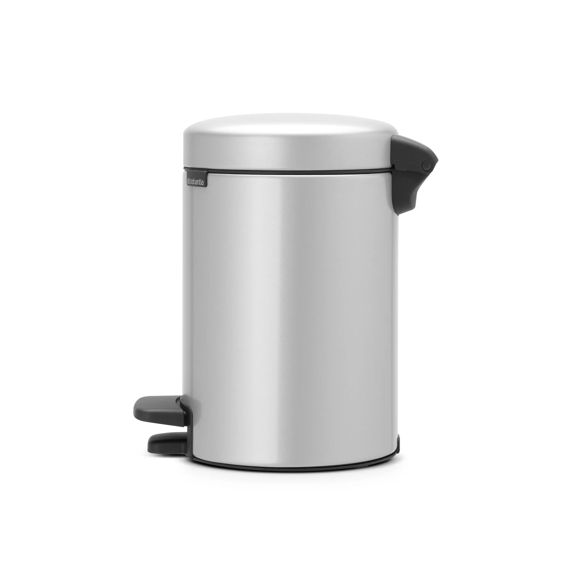 New Icon Treteimer 3 Liter, Metallic grey (grau) Brabantia