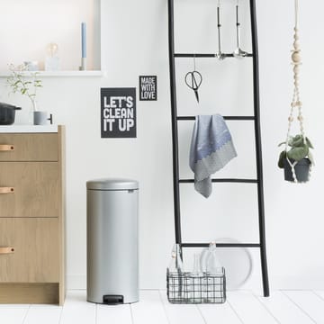 New Icon Treteimer 30 liter - Metallic grey (grau) - Brabantia
