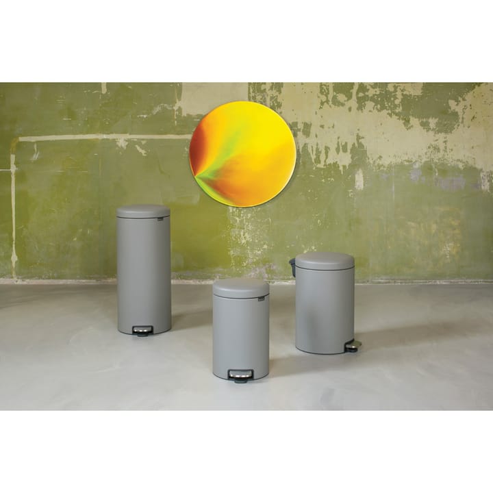 New Icon Treteimer 30 liter - Mineral concrete grey - Brabantia