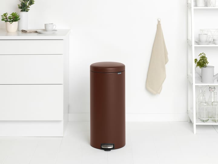 New Icon Treteimer 30 liter, Mineral cosy brown Brabantia