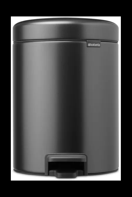 Brabantia New Icon Treteimer 5 Liter Confident Grey