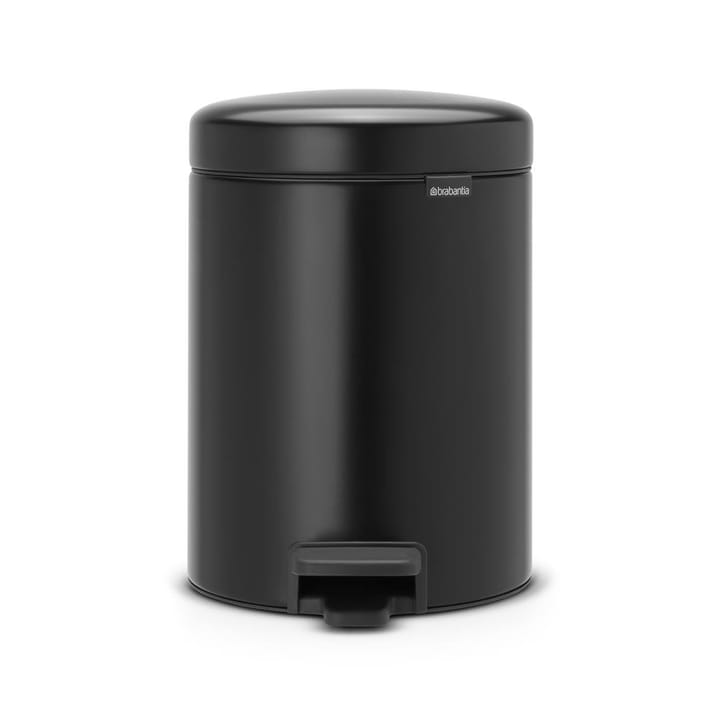 New Icon Treteimer 5 Liter - Matt black (schwarz) - Brabantia