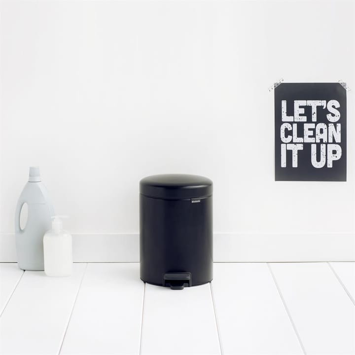 New Icon Treteimer 5 Liter - Matt black (schwarz) - Brabantia