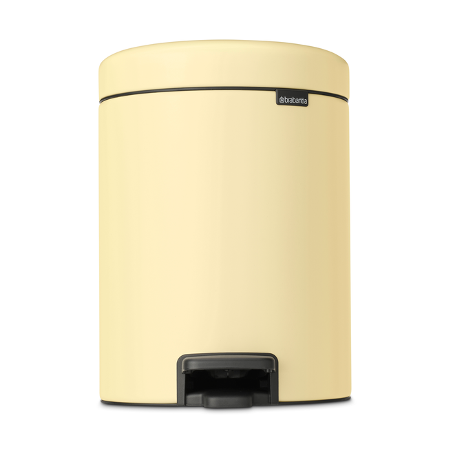 Brabantia New Icon Treteimer 5 Liter Mellow Yellow