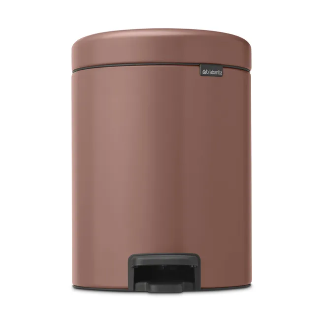 Brabantia New Icon Treteimer 5 Liter Satin Taupe