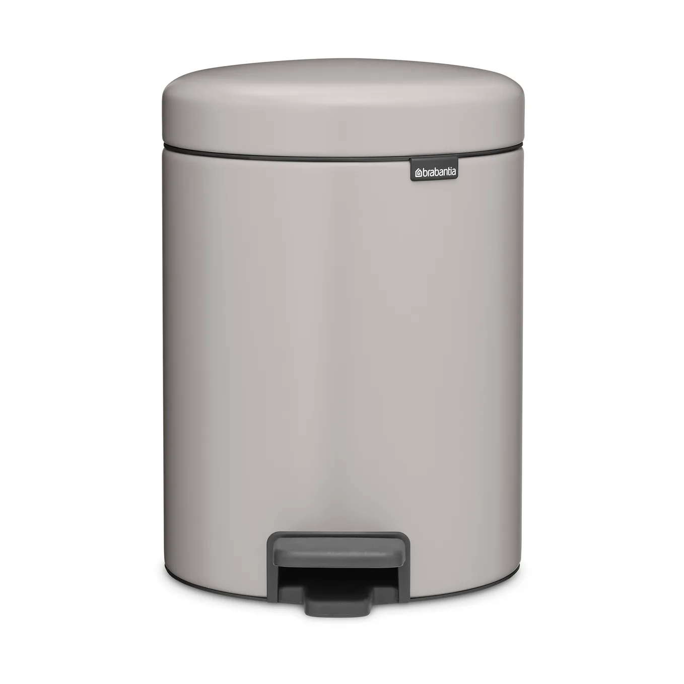 New Icon Treteimer 5 Liter, Soft grey Brabantia
