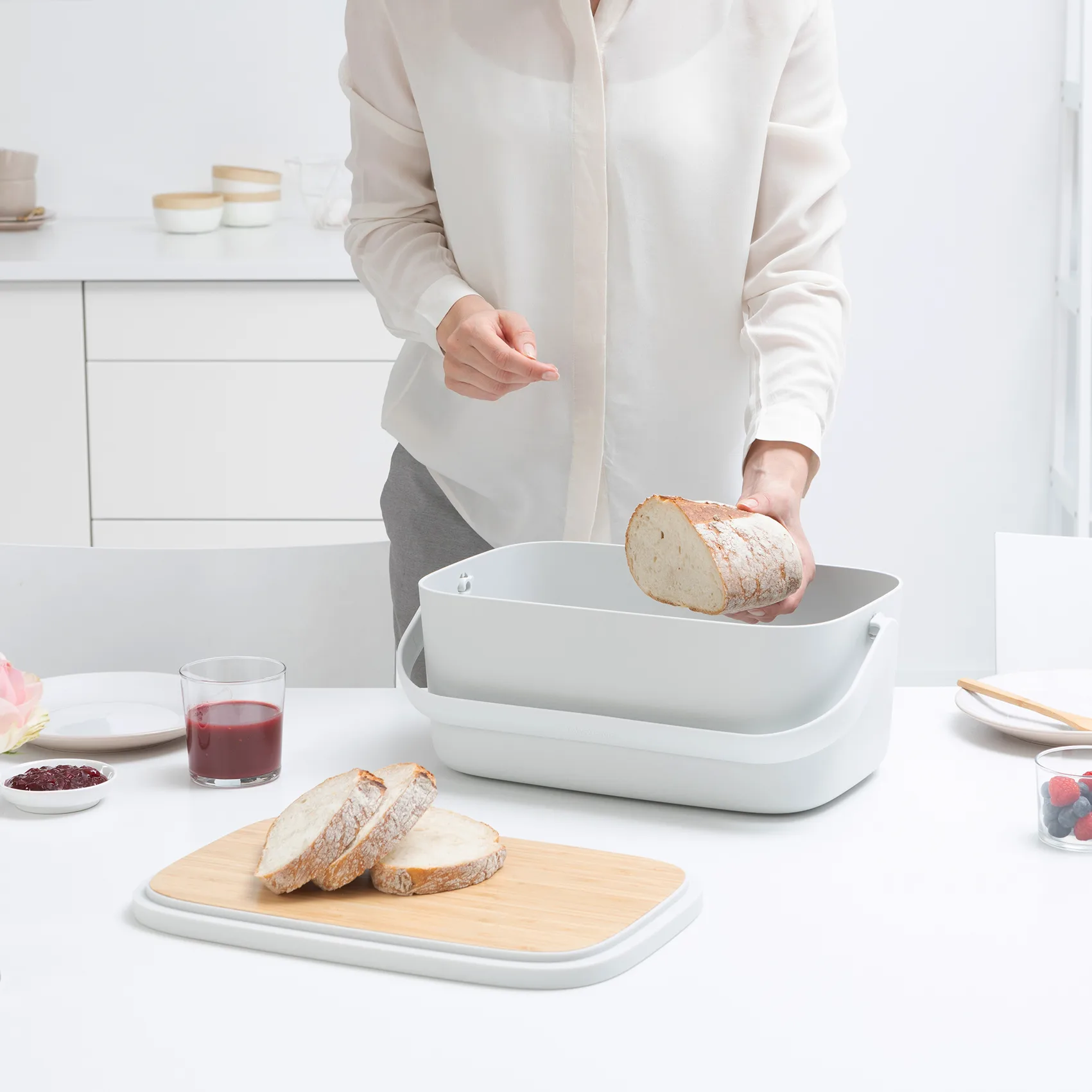 Nic brotbox, Hellgrau Brabantia