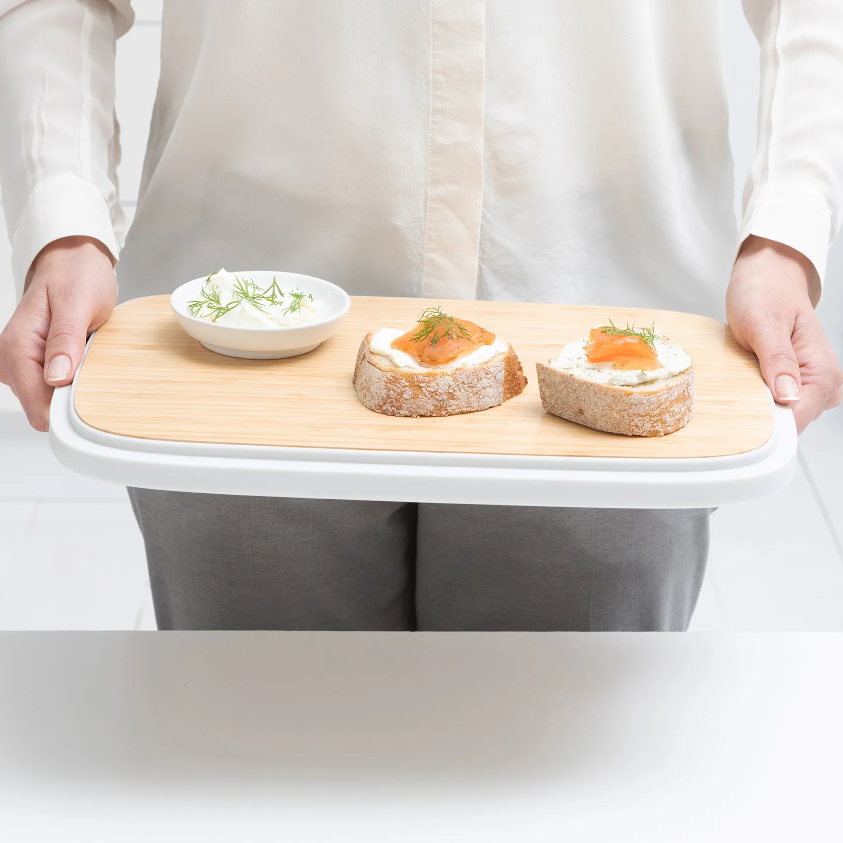 Nic brotbox, Hellgrau Brabantia