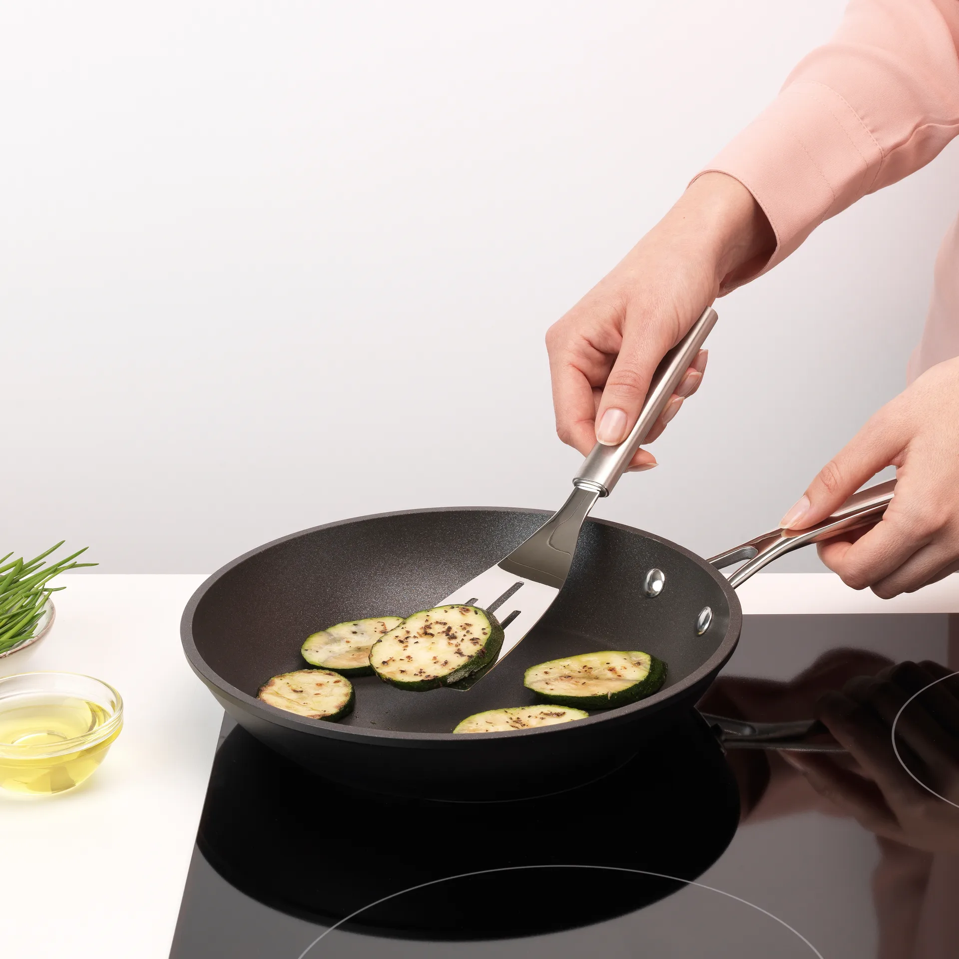 Profile Pfannenwender klein, Edelstahl Brabantia