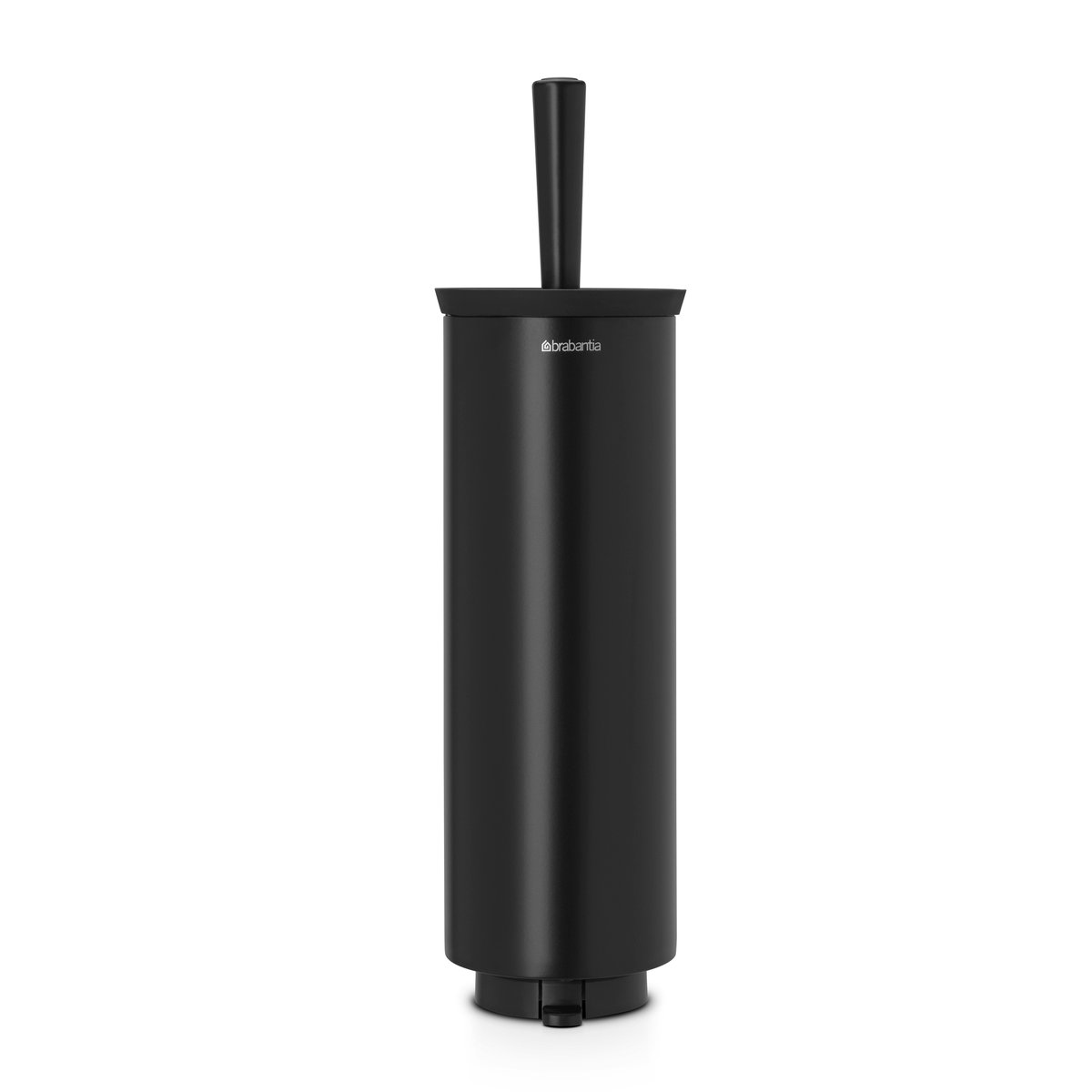 Brabantia Profile Wand-Toilettenbürste Schwarz | Skandinavisches Design | Toilettenbürsten | Schwarz