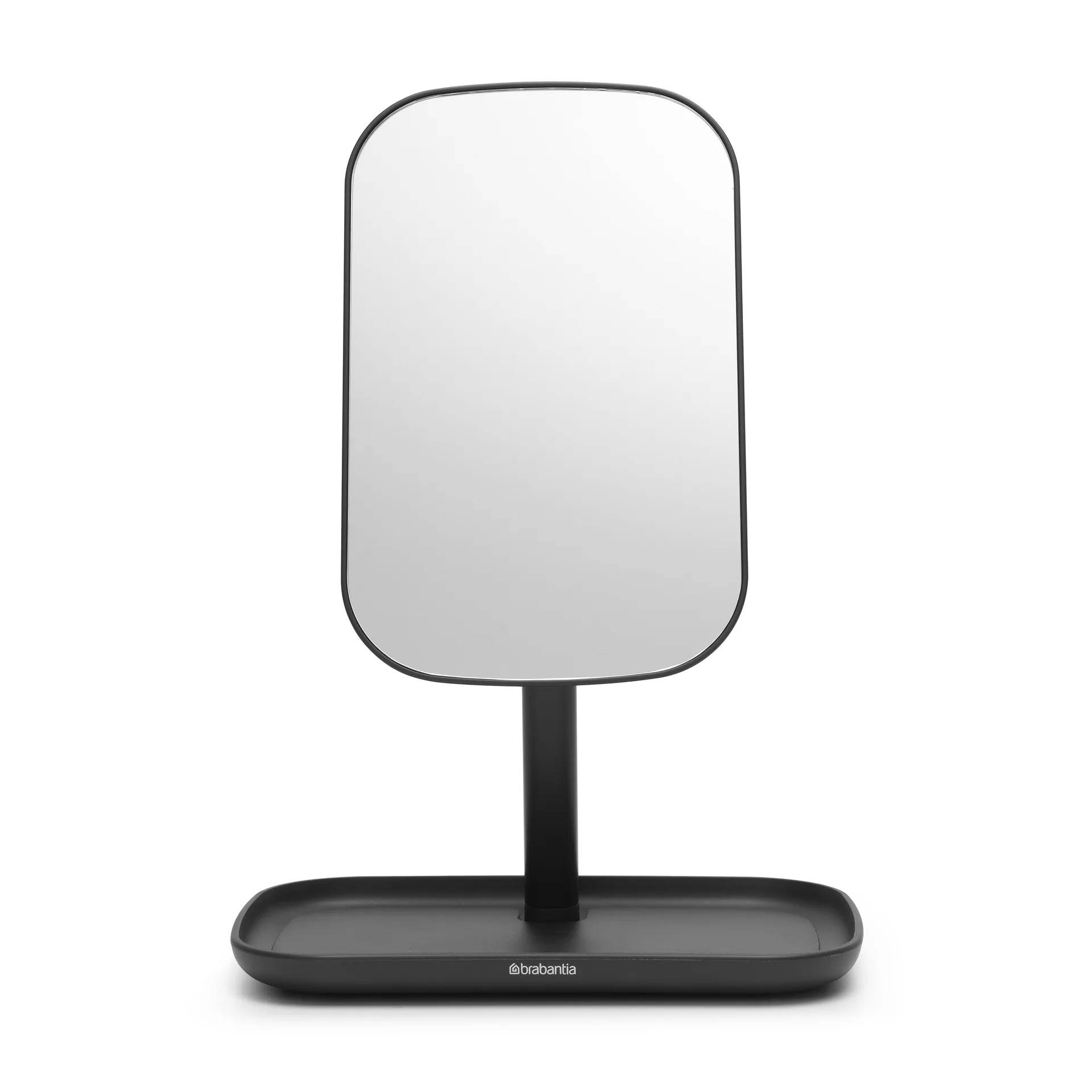 ReNew Spiegel mit Ablage, Dunkelgrau Brabantia