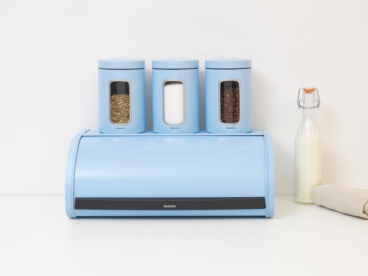 Roll Top Brotkasten medium, Dreamy blue Brabantia