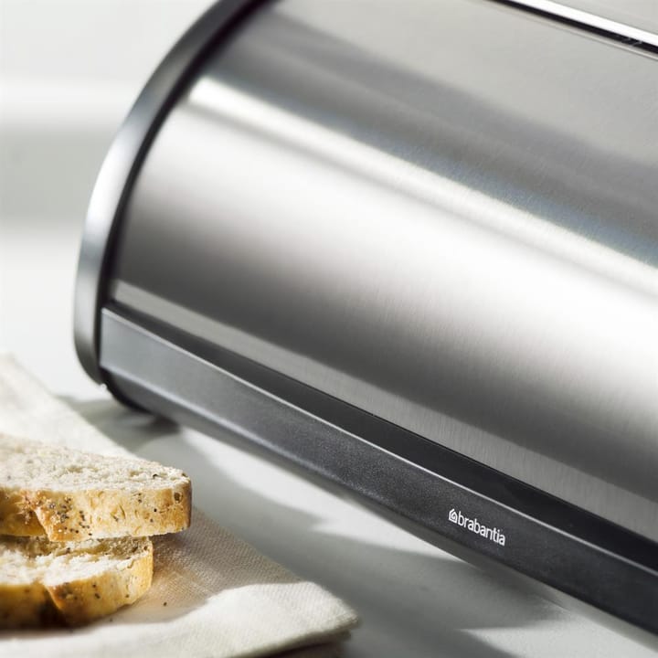Roll Top Brotkasten medium, Edelstahl matt Brabantia