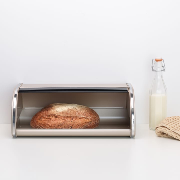 Roll Top Brotkasten medium, Metallic Gold Brabantia