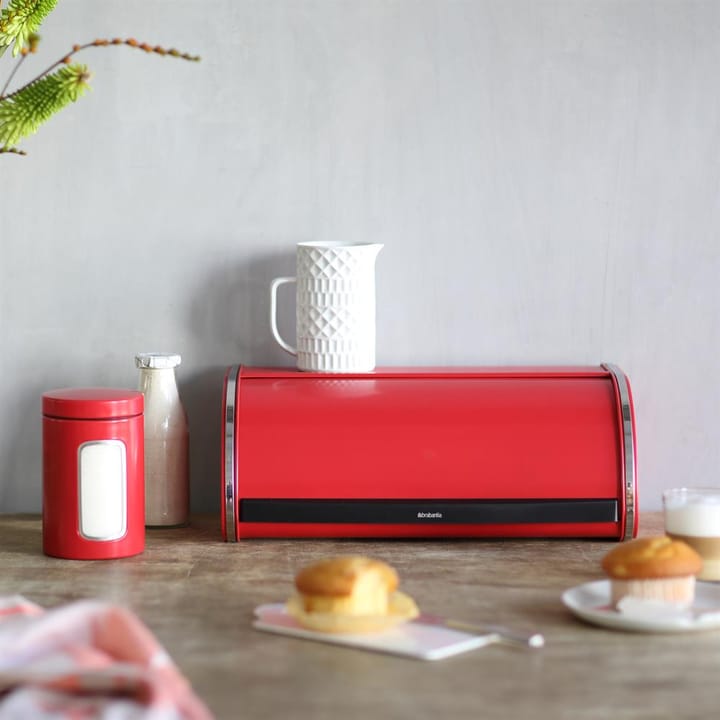 Roll Top Brotkasten medium, Passion red Brabantia