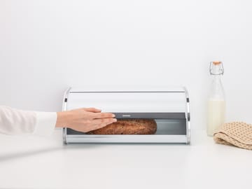 Roll Top Brotkasten medium - Weiß - Brabantia